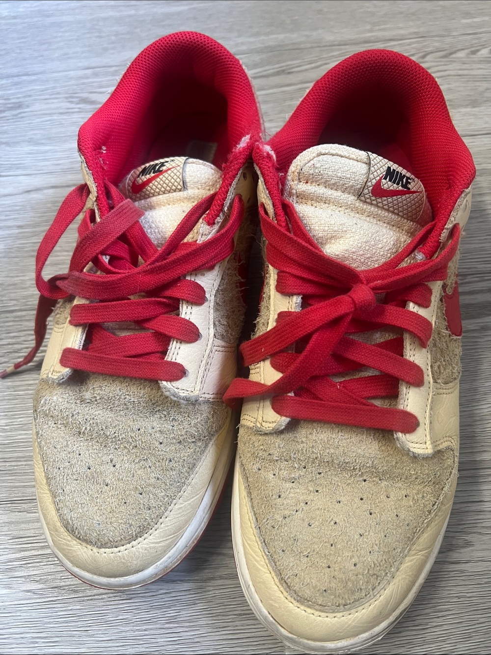 Size 10.5 - Nike Dunk Low Strawberry Waffle See flaws in the picture